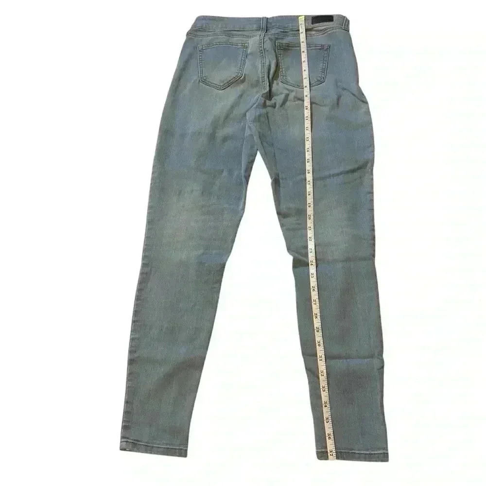 Crave By Cp Women's Mid-rise Ankle Skinny Elastic Jeans Light Wash Size 9/29 - Picture 8 of 16
